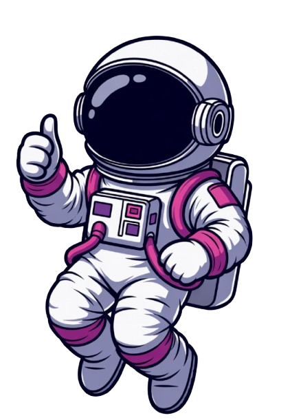 Astronaut giving thumbs up